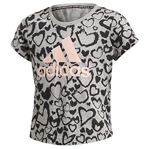 Camiseta adidas G MH GRA tee para niñas de 13/14 años Cover
