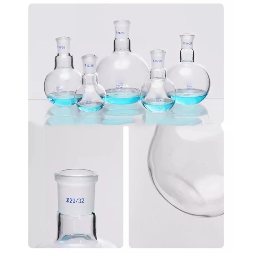 1 pallone da laboratorio 50 ml a 1000 n. 24 con collo e fondo piatto Attrezzature da laboratorio