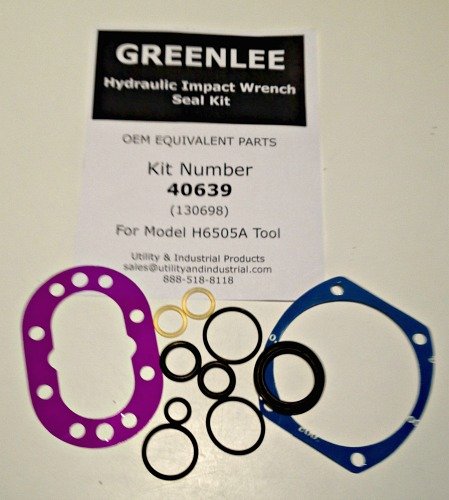 Greenlee - Packing Kit Hydraulic Tools  48254 2 Greenlee 40639 Packing Kit For H6505a Greenlee Hydraulic Ipact D 602499