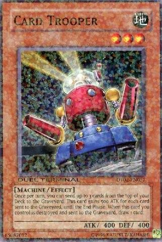 遊戯王 Card Trooper Amazon.com: Yu-Gi-Oh! - Card Trooper (DT02-EN057) - Duel Terminal