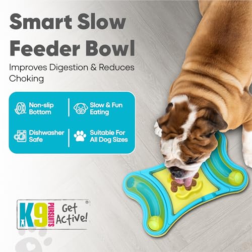 K9 Pursuits Multi Maze 3-in-1 Anti Gobble Feeder & Puzzle For Dogs - Image 2