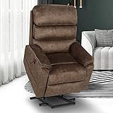 CDCASA Electric Power Lift Recliner Chair with Massage and Heat for Elderly, Reclining Chairs for...