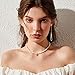LANDOOK Waterdrop Gold Dangle Earrings for Women Trendy,Hypoallergenic Long Chain Drop Earrings for Women Dangling Fashion Jewelry Earring for Gift