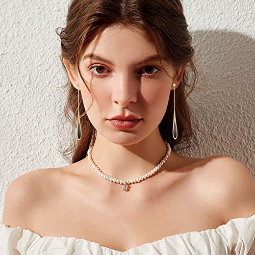 Waterdrop Gold Dangle Earrings for Women Trendy,Hypoallergenic Long Chain Drop Earrings for Women Dangling Fashion Jewelry Earring for Gift4