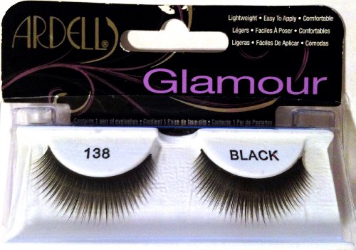 Ardell Glamour Lash-138 Black, 2 Pack