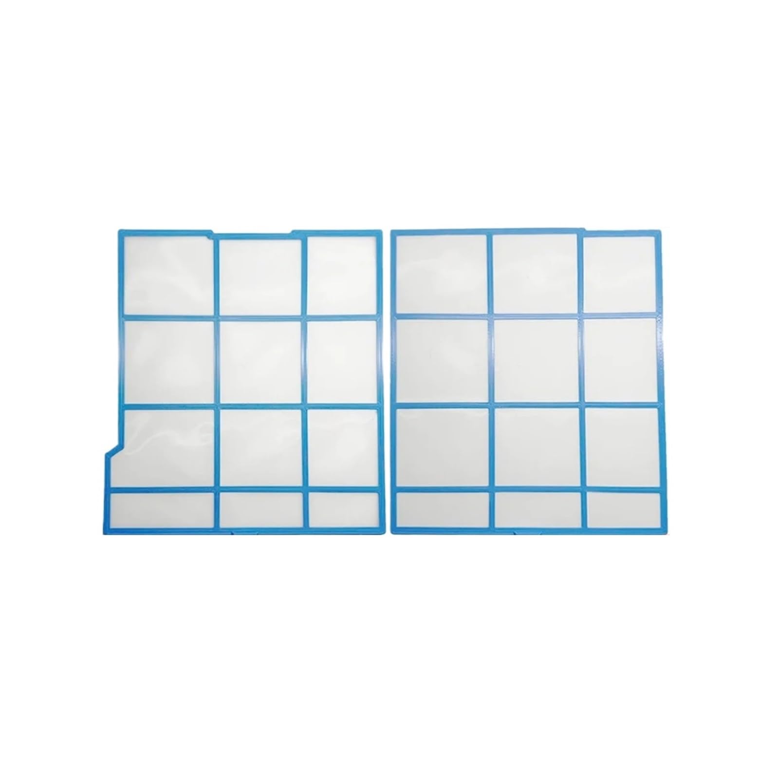 2 PCS/Set Filtro De Aire Acondicionado Personalizado, Compatible Con Hitachi, Tamaño De La Pantalla De Polvo Del Aire Acondicionado: IZQUIERDA 29,8X31,5 Cm + DERECHA 28,5X31,5 Cm