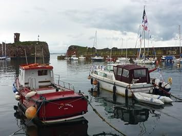 UK Photo Print 8"x6" Dunbar Lifeboat Day 2011 Lady Angela and Daddy-D-Cool at Victoria Harbour Dunbar c2011