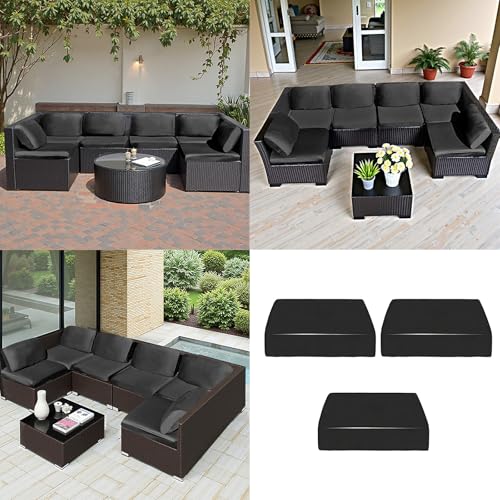 Housse de coussin universelle TPU soie de lait imperméable facile à installer - 3