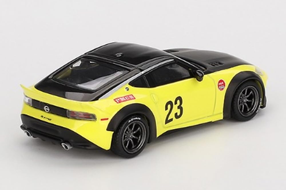 Amazon | MINI GT 1/64 ニッサン Z LB☆NATION WORKS イカズチイエロー
