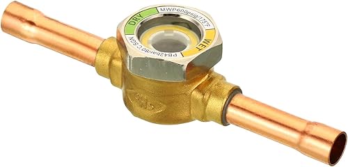 Miniatura 3 de PATIKIL Mirilla, 38 x 38 Sudor Universal Indicador de Humedad Líquido Soldadura para Aire Acondicionado Refrigeración HVAC