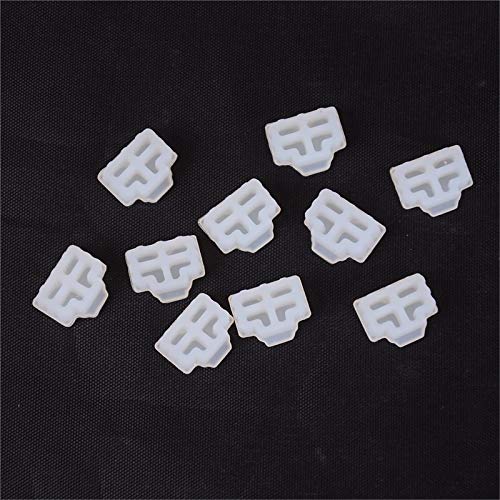 100 tapas protectoras de puerto RJ45 antipolvo para conexiones de computadora y router 6