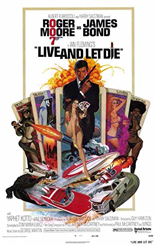 Amazon.co.jp: 映画ポスター 海外版 007/死ぬのは奴らだ (28 cm x 43