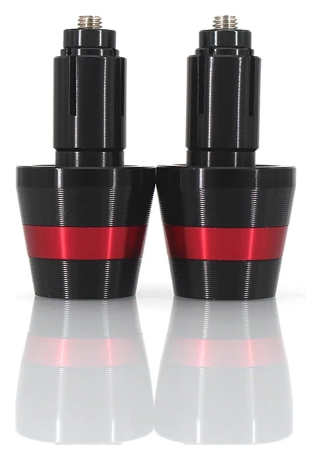 Per Ves&pa LX50 LX125 LX150 LX150 Ie LX Per Touring 50/125/150/150IE Accessori Estremità Manubrio Moto Pesi Barra Contrappesi Manubrio Bilancieri(1 Pairs Red-b)