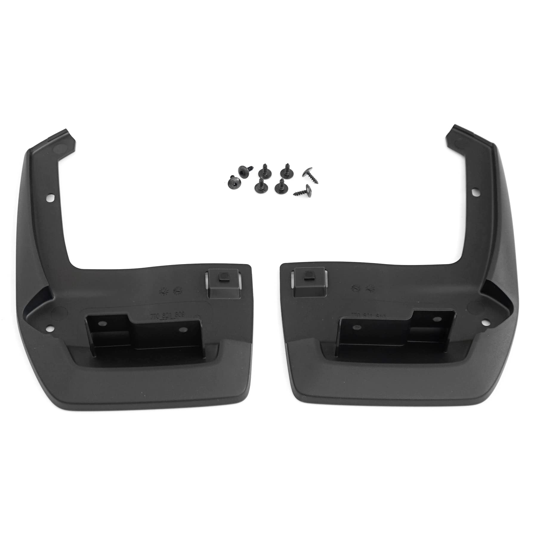 Volkswagen 7T0075111 Front Mud Flaps Black