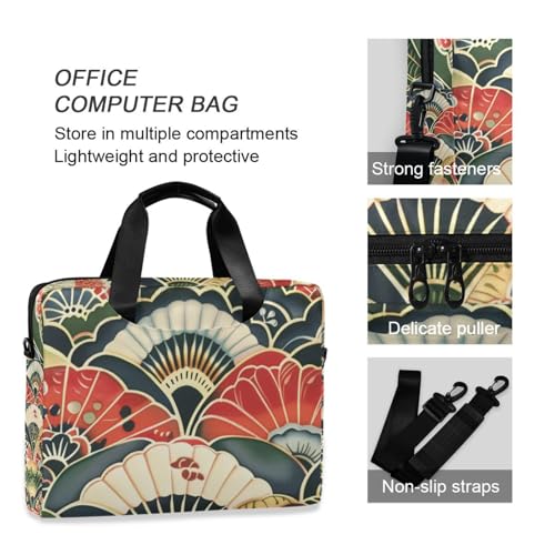 Funda para portátil 15.6 pulgadas con asa y correa cruzada miniatura 6