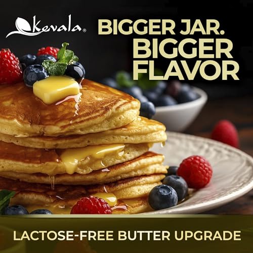 Kevala Grass Fed Ghee Clarified Butter Bundle, 17.6 oz + 2 lb | Lactose & Casein Free | High Smoke Point Cooking Oil & Butter Alternative | Keto, Gluten Free, Non-GMO image 5
