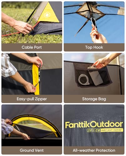 FanttikOutdoor Zeta C2 Dome Tent