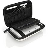 iGadgitz U6335 - EVA Funda Rígida de Viaje Compatible con Nintendo 3DS (NO para 3DS XL) - Blanco