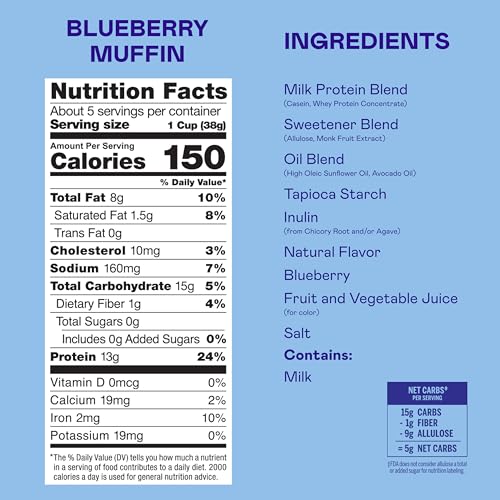 Image of Magic Spoon Blueberry Muffin Cereal, 1 Box