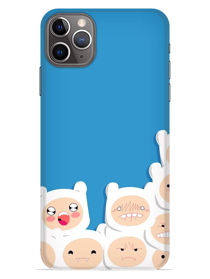 JugaaduStore Designer Printed Slim Fit Hard Case Back Cover for Apple iPhone 11 Pro Max | Cute Cuddly Bears (Polycarbonate)