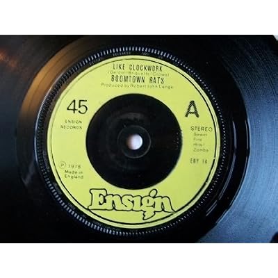 BOOMTOWN RATS Like Clockwork UK 7" 45