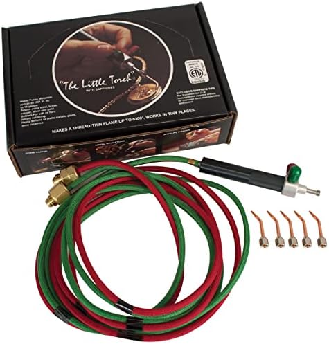 The Little Torch with 5 Tips In a Box- Acetylene