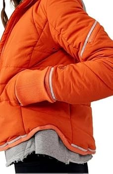 HUNT☆Women's Travel Packable Jacket - Orange Flair VEGA+ - WOMEN'S WINTER JACKET