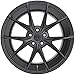 NICHE Misano M117 Matte Black Wheel with Aluminum (18 x 8. inches /5 x 108 mm, 40 mm Offset)