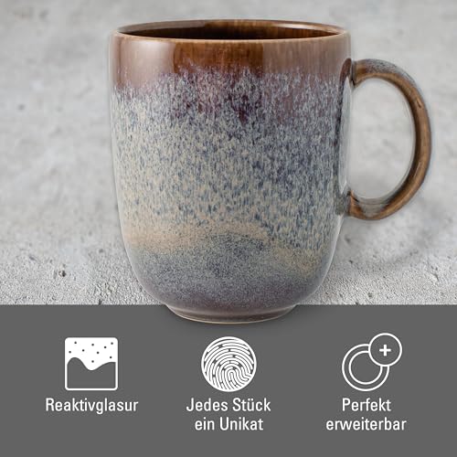Mug Beige Villeroy & Boch 13.5 oz con Asa miniatura 5