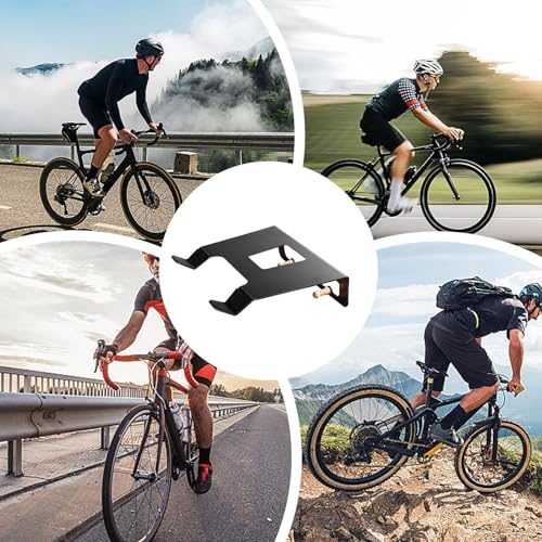 Bicicletas de montaje en pared con colgador horizontal resistente 4