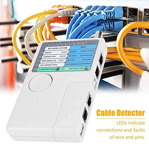Image of COOLCOLD RJ45 Crimping Tool with Wire Tracker Tester, RJ11 RJ45 Line Finder & LAN Cable Tester, Pass Through Cat5 Cat5e Cat6 Network Crimper Kit with Remote Cable & Stripper