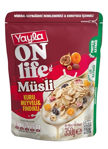 On Life Kuru Meyveli Fındıklı Müsli 350 g
