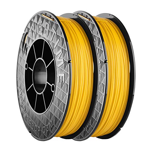 UP Fila Tough ABS 3D Printer Filament, Higher Impact Strength, Low Odor, Consistent 1.75mm Diameter,1KG (500g×2 Spools),