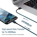 15W USB Fast Adapter Charger Plug for Samsung, [2-Pack] USB Phone Charger with Type C Cable for Samsung Galaxy S23/S22/S20/Note10/Note10+/Note9/Note8/S10/S9/S9 Plus/S8/S8 Plus/A71/A53/A52/A13 - Image 6