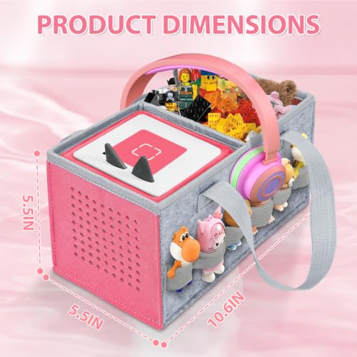 Image of IBVIVIC Carrying Case for Toniebox 2 /1 Starter Set & Tonies Figures