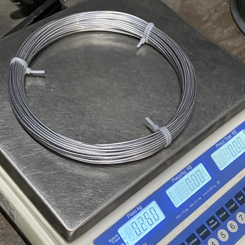 Arame Aluminio rolo com 250 gramas Artes Artesanato Bonsai (Diâmetro 1,50mm)
