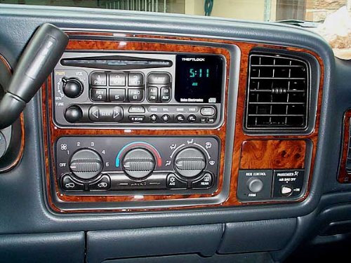 Chevrolet Chevy Tahoe Interior Wood Dash Trim Kit Set 2000 2001 2002 #TOP5