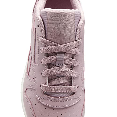 Image of Reebok Women's Classic Leather Sneaker (Infused Lilac /Infused Lilac /Chalk, us Footwear Size System, Adult, Women, Numeric, Medium, Numeric 9 Point 5)