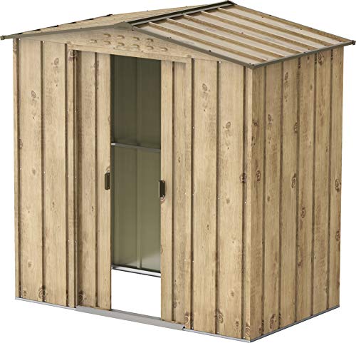 tepro Duramax Top Shed 6x4 Metall-Gartenhaus aus feuerverzinktem Stahl, Starke verstärkte Dachstruktur, wartungsfrei… – Bild 3