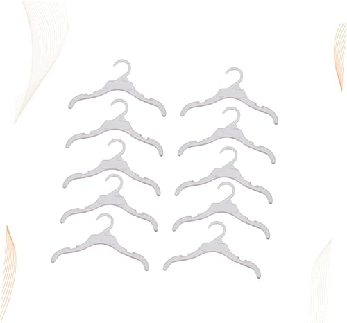 Miniatura 6 de Balacoo 10pcs Muebles para Kids Clothes Hangers Ornament for Kids Dog Clothes Hangers Plastic Coat Hangers for Kids Clothes Puppy Clothing Hangers