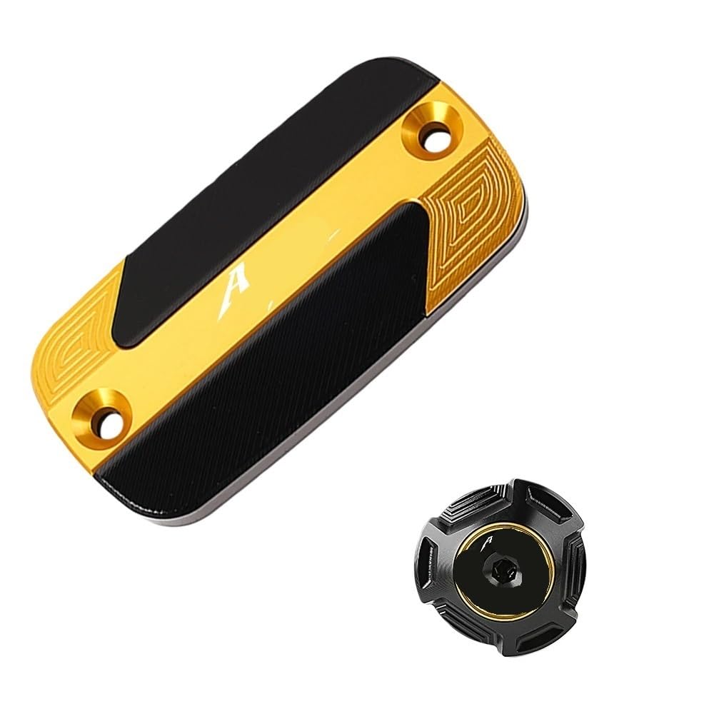 Tapa depósito líquido frenos Tapa de depósito líquido frenos delantero motocicleta aluminio, tapa llenado aceite motor para Africa Twin CRF 1100 1000 L CRF1100L