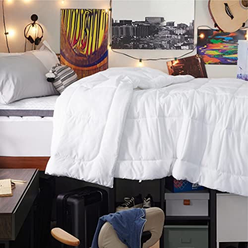 Bedsure Twin Xl Comforter Duvet Insert - Extra Long Twin Comforter, Quilted All Season White Duvet Twin Xl With Corner Tabs #TOP5