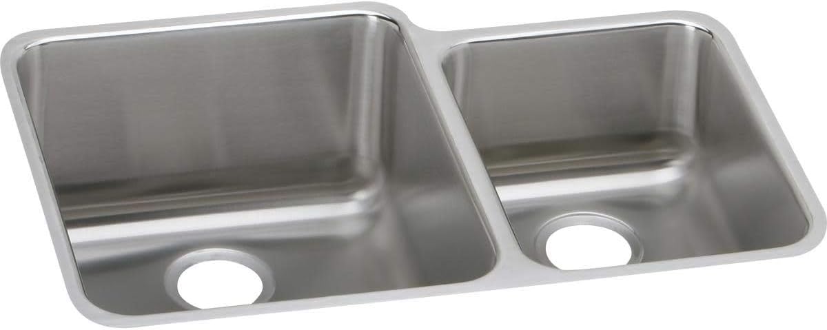Elkay ELUH3121R Sink, 9.88 x 21.00 x 30.75, Stainless Steel