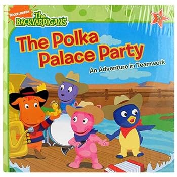 Hardcover The Backyardigans - The Polka Palace Party - Volume 2 Book