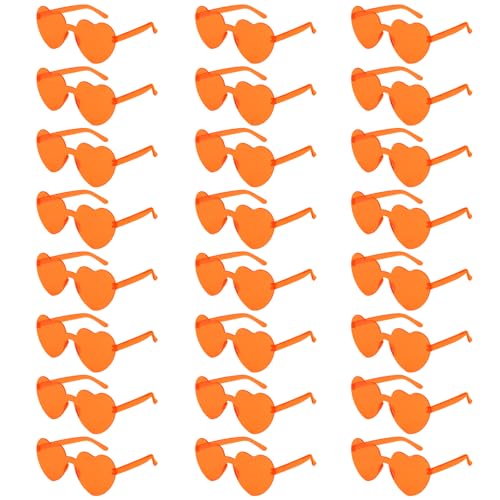 Image of Heart Sunglasses 12 /18 /24 Pcs Heart Shaped Glasses for Women Cute Funny Party Glasses Party Favors Accessories