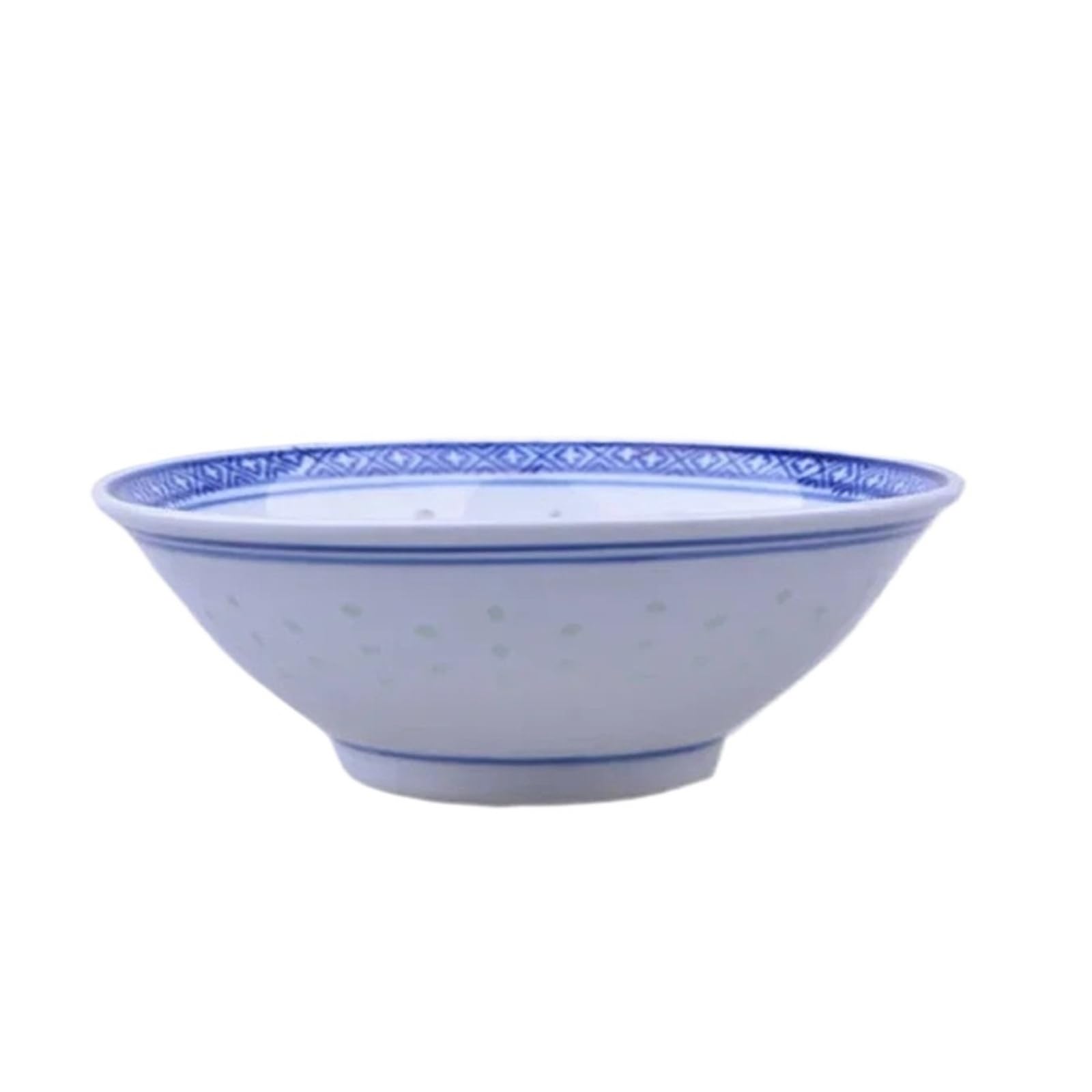 15 cm klasyczna niebieska i biała porcelanowa ceramiczna miska ramen, miska na zupę i ryż do domu i restauracji zastawa obiadowa
