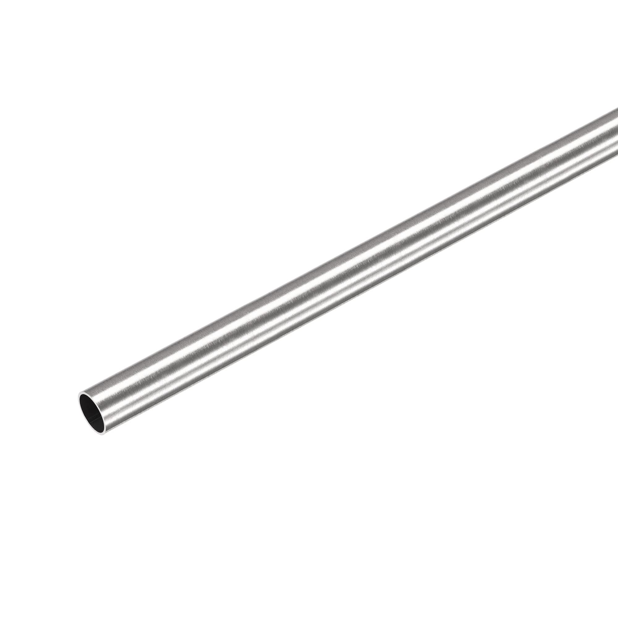 sourcing map 304 Stainless Steel Round Tube 7mm OD 0.5mm Wall Thickness 300mm Length