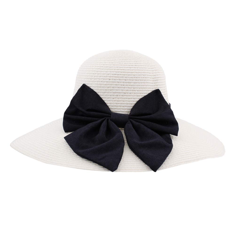Carnavalife Sombrero Mujer Paja, Gorras Mujer Verano de ala Ancha, Pamela de Playa y Sol de Lazo Plegable y Flexible