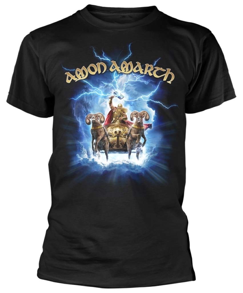 Amon AmarthCrack The Sky' (Black) T-Shirt
