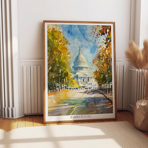 Affiche Washington Dc Capitole decoration murale salon 50x70cm - 4